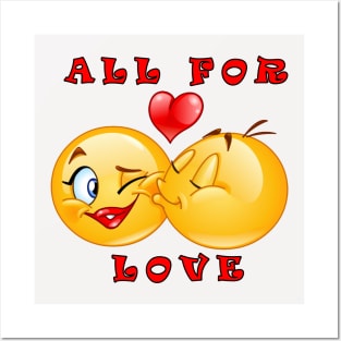 Emoji love emoji art emoji funny Posters and Art